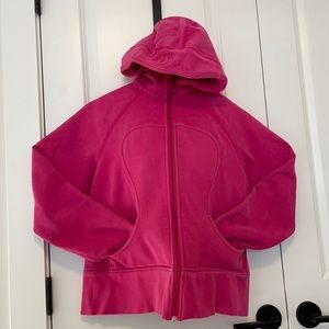 Lululemon pink scuba hoody